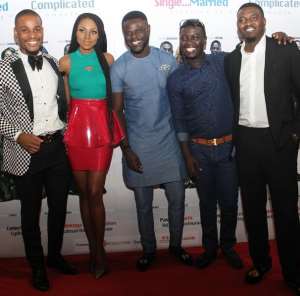 SINGLE, MARRIED, AND COMPLICATED Yvonne Nelson and John Dumelo