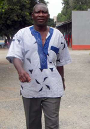 Mr. James Sambian, Of The Ghana National Association Of The Deaf