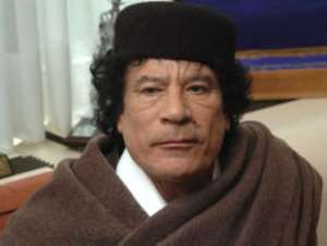 The danger with Muamua Gaddafi
