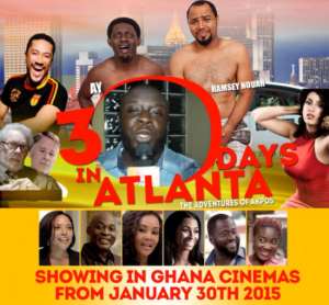 STARS RECOMMEND! AY and Co Arrive in Ghana Ahead of 30 Days in Atlanta Movie Premiere