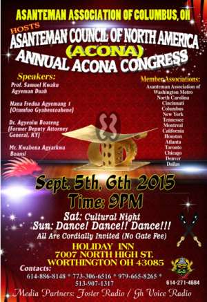 Asanteman Conference Shifts From New York To Columbus, Ohio