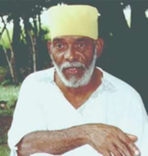 Tribute: Ghanaba, the divine drummer, deserves every character.