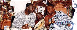 Is there any agenda to make Asantehene the King of Ghana?