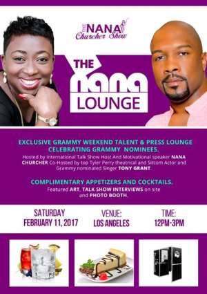 International Ghanaian Broadcaster To Host 2017 Grammy Week Media-Meets-Talent Event