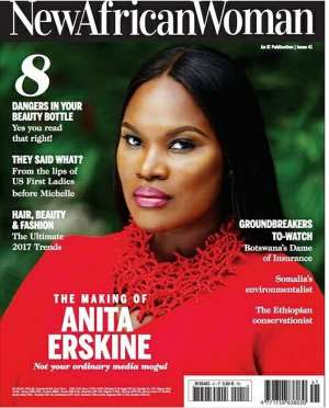 Starr FMs Anita Erskine Covers New African Woman Magazine