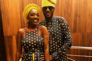 Actress, Annie Idibia with Lover step out in Native outfit