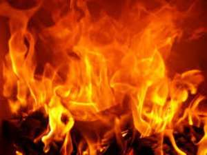 Volta Region: Fire Guts Nkwanta District Education Office