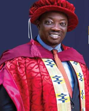 Professor Emmanuel Ohene Afoakwa Obrempong Professor Kyem-Amponsah II, the Vice-Chancellor of GCTU