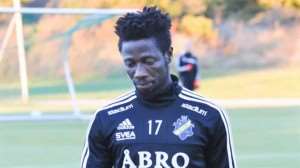 Swedish side AIK sign Kristoffer Olsson as replacement for Ghana midfielder Ebenezer Ofori