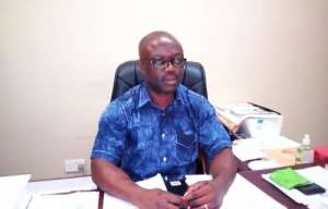PENSEC headmaster Mr. Peter Atta Gyamfi