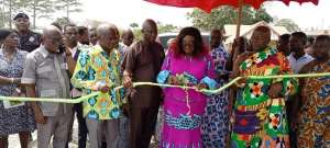 Ahafo region: Freda Prempeh commissions over GHC10m water supply project at Mim