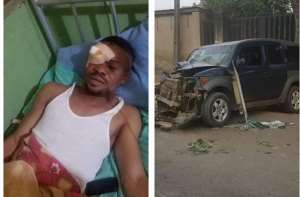 Actor, Ayanfe Adekunle Survives Ghastly Accident