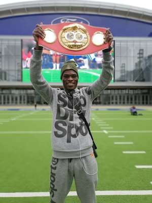 New IBF Champion Richie Commey Arrives Home On Valentine Day, Feb 14