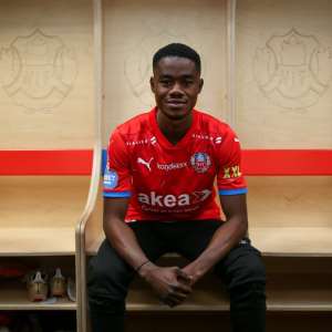 OFFICIAL: Asante Kotoko's Joseph Amoako completes loan move to Swedish side Helsingborgs IF