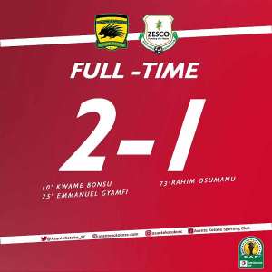 CAF CONFED CUP: Felix Anan Saves Penalty As Kotoko Grabs First 3 Points