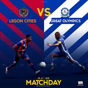 Legon Cities FC v Great Olympics: Preview, Kick-Off Time  Talking Points