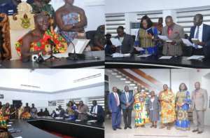 KNUST Riots: Otumfuo Inaugurates 3 Member Committee Of Inquiry