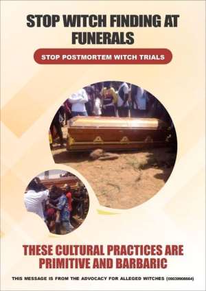 Witch-hunting At Funerals: Time to End Traditional Autopsy, Corpse Bearing and Postmortem Witch Trials in Africa