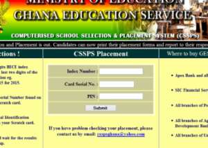 GES release SHS/TVET placement for 2022 BECE graduates