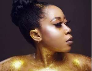 Actress, Moyo Lawal on Fire with Near Nude Photos