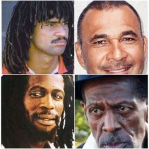 Above pictures: Ruud Gullit and bottom: Gregory Isaacs