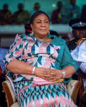 First Lady eulogizes Asantehemaa on her 50th anniversary