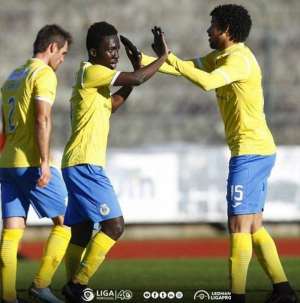 Ghanaian Winger Ernest Ohemeng Nets First Goal For FC Arouca In Win Over Braga B