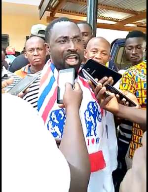 NPP Primaries: Commando Challenges Sports Minister Isaac Asiamah