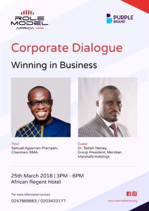 Dr. Tetteh Nettey To Appear On Role Model Africa Corporate Dialogue