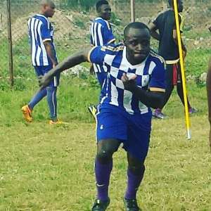 Great Olympics striker Abel Manomey delighted with debut Ghana Premier League goal