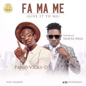 Pablo Vicky-D Drops Video For 'Fa Ma Me' Featuring Shatta Wale