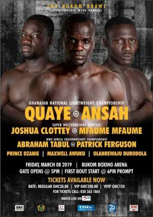 Former IBF Champion Joshua Clottey Makes A Return On Box Office – Independence Rumble Bill