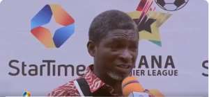 VIDEO: Maxwell Konadu Unable To Explain Why Kotoko Fielded 10 Payers Against Aduana