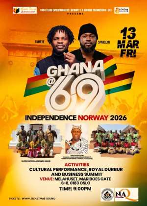 Ghana @69 Independence day celebration set to light up Norway
