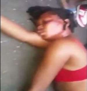 Kumasi lady attackers picked up by police