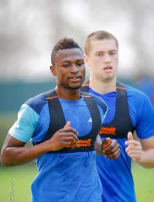 Ghanaian attacker Patrick Twumasi keen to win Kazakh Super Cup crown with Astana on Friday