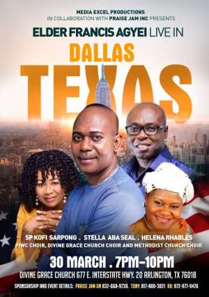 Ghanaian Gospel Artistes Billed To Perform In Texas
