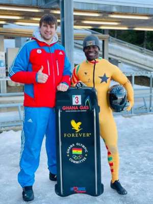 Akwasi Frimpong finishes season strong in Innsbruck, Austria