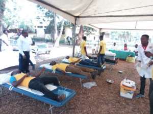 MTN Ghana Foundation Rescues Volta Blood Bank