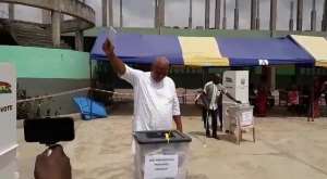 NDC Decides: Alabi Votes After Struggling To Find Name On Register