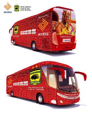 Asante Kotoko secures new luxurious team bus