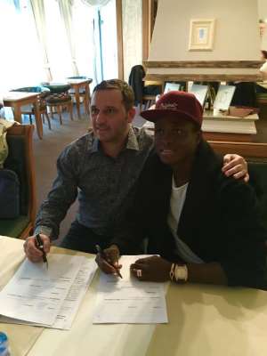 Samuel Inkoom signs for Bulgarian side FC Vereya Stars Zagora