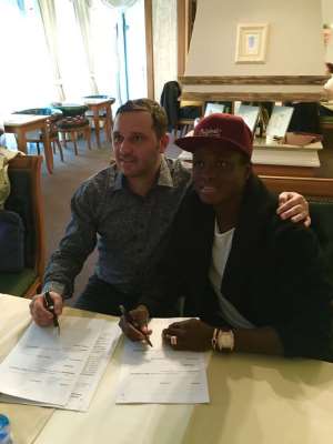 Bulgarian side FC Vereya confirm signing Ghana international Samuel Inkoom