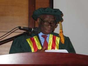 Ghana's 'Einstein' Prof Allotey Laid To Rest