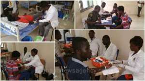 Regent University Supports Blood Bank Of 37 Military Hospital