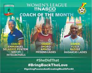 WPL: Coach Basigi, 2 Others Up For NASCO Coach Of The Month Award