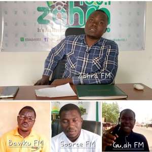 Managers of the 4 radios closed in Bawku