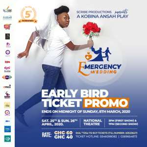 Kobina Ansah Talks About Timelines In New Play, Emergency Wedding, This April