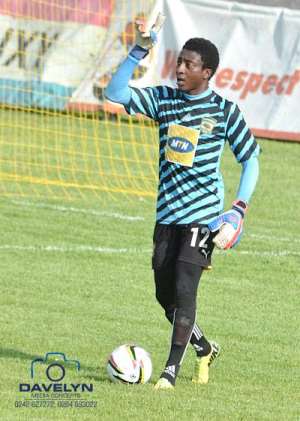 Goalie Felix Annan dedicates derby win at AshGold to Asante Kotoko fans