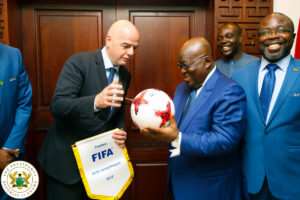 Ghana President Akufo-Addo backs FIFA reforms under Gianni Infantino